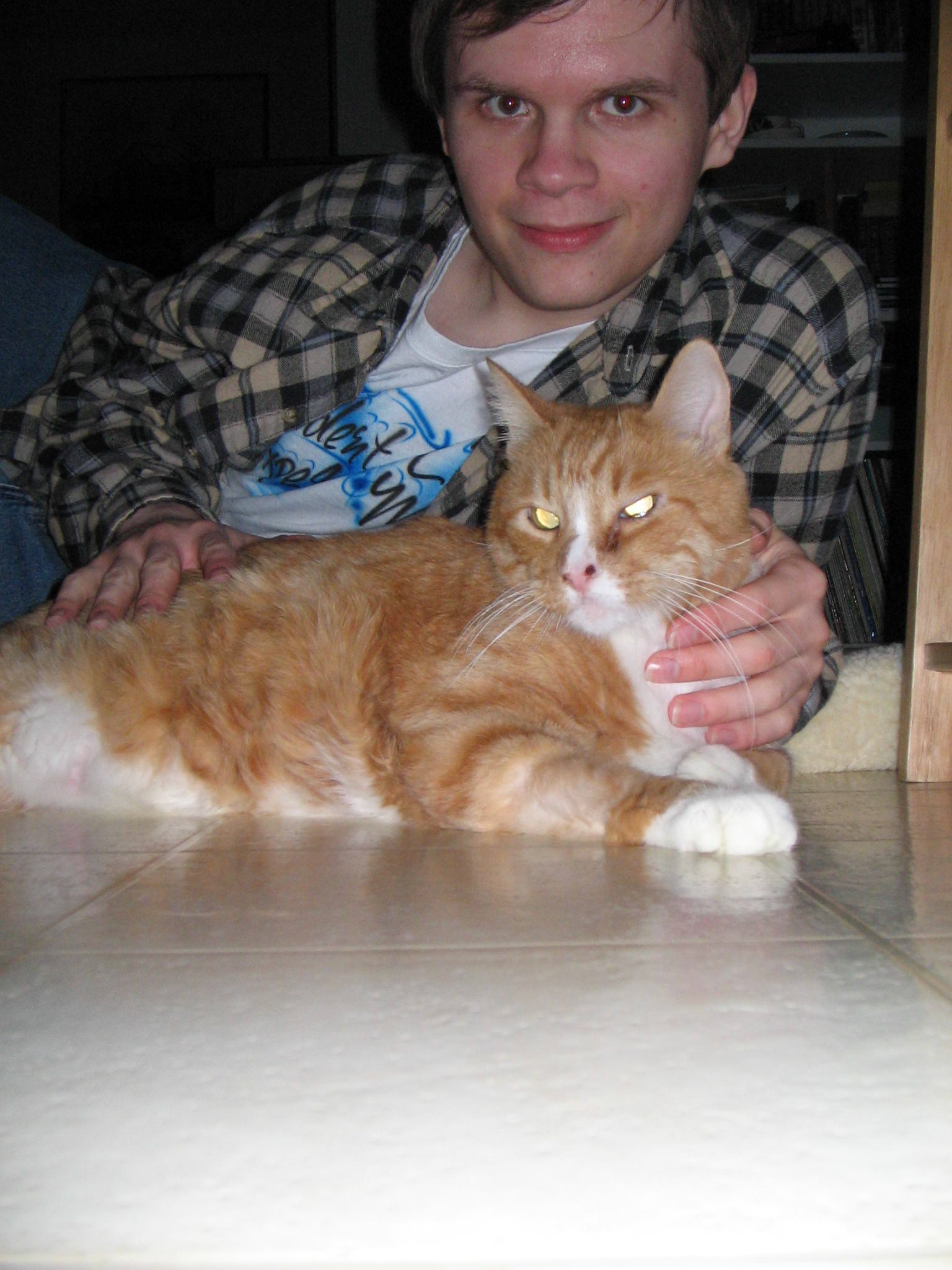 I'm all skinny and shit. And Simba was still with us.